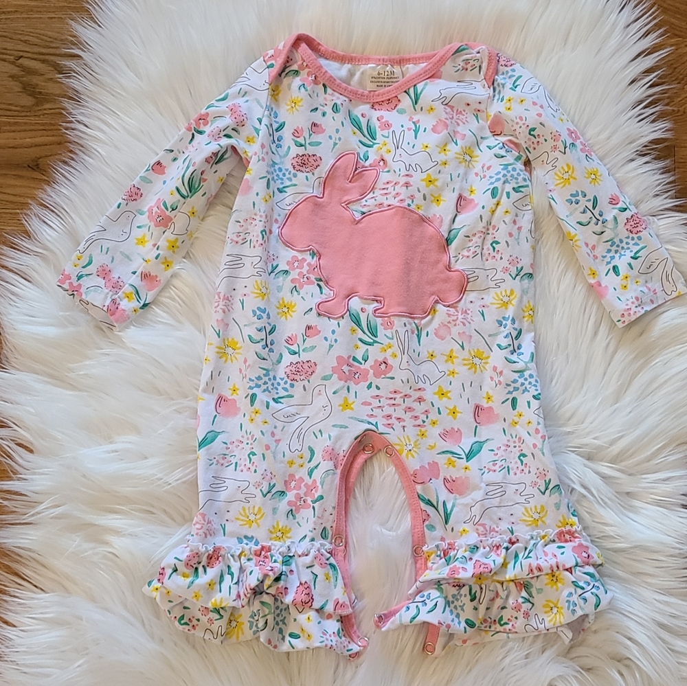 Easter Bunny Romper 6-12 month